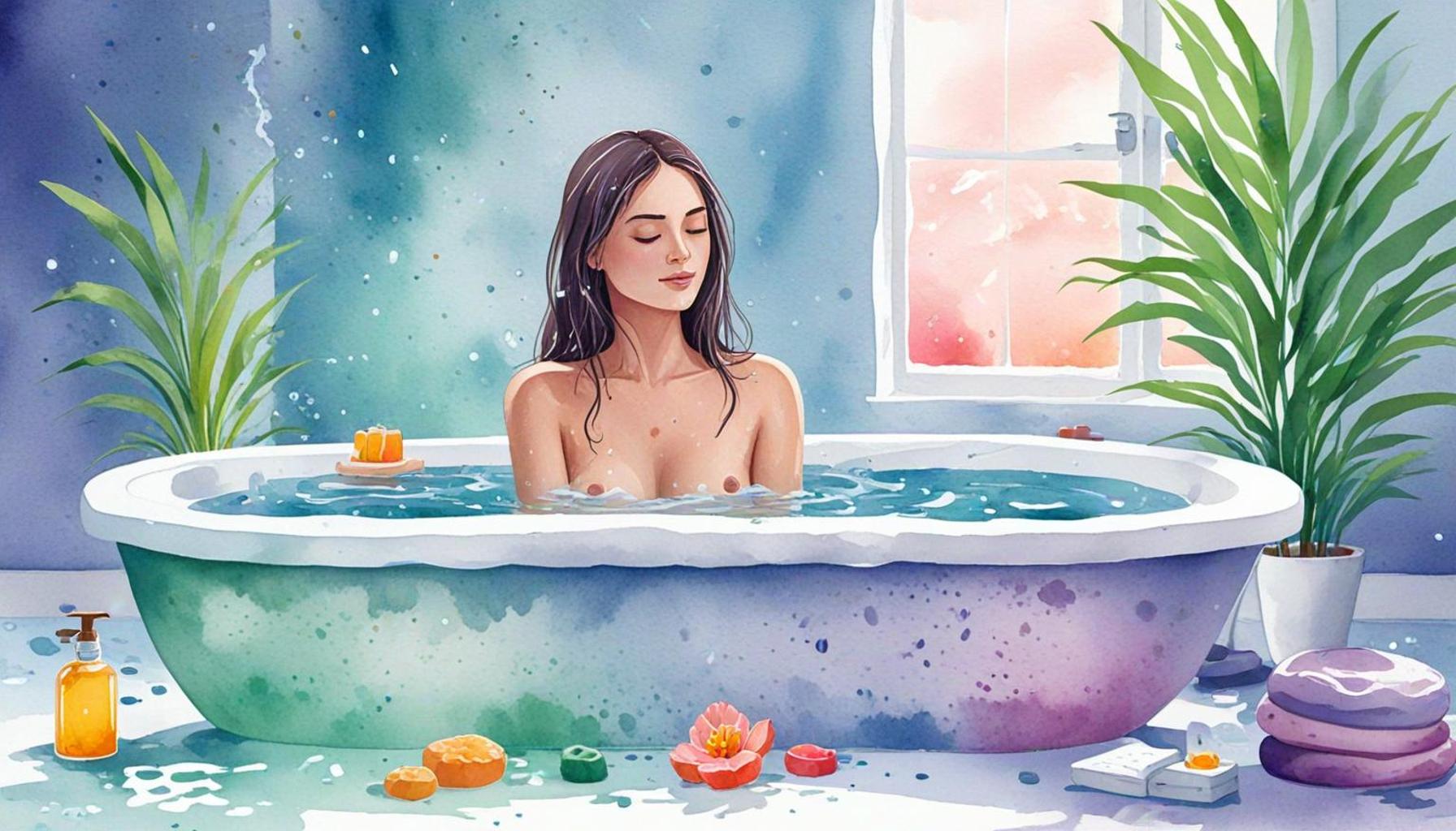 Meditation in the Bath: Integrating Visualizations to Enhance Stress Reduction