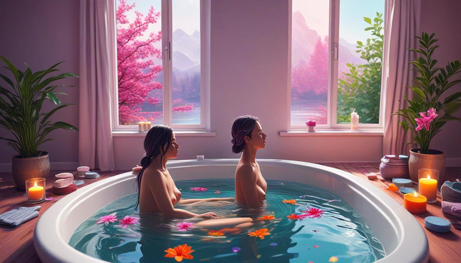 Meditation in the Bath: Mindfulness Practices to Alleviate Anxiety