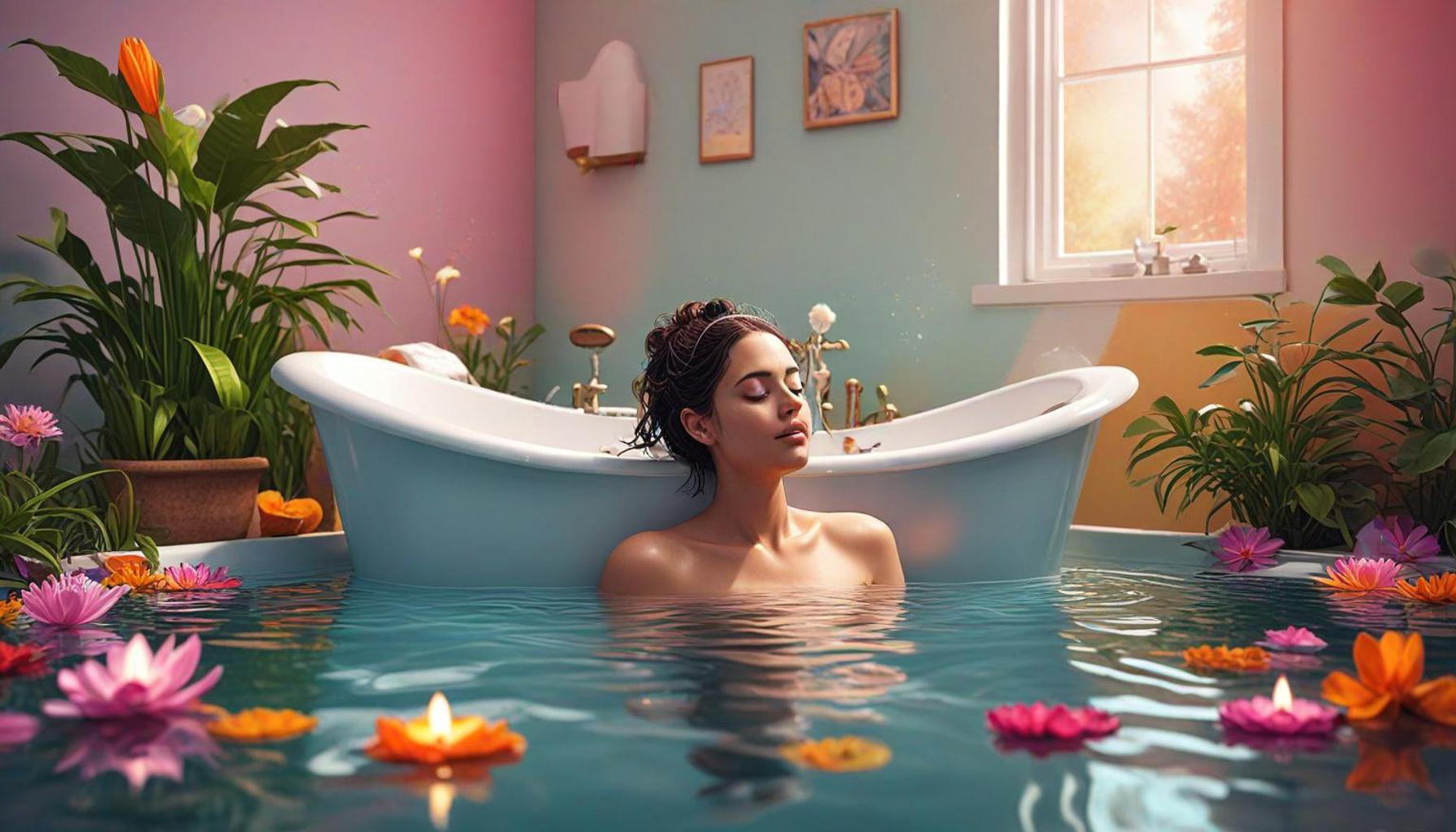 The Influence of Soothing Music on Bath Meditation for Stress Reduction
