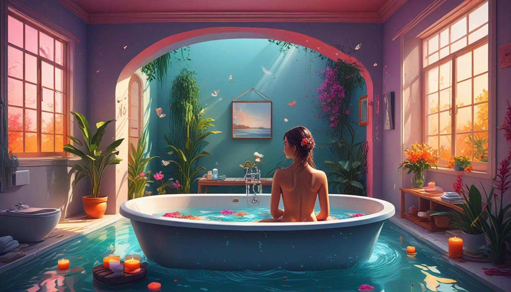 The Influence of the Bathing Environment on the Practice of Meditation to Achieve Emotional Serenity