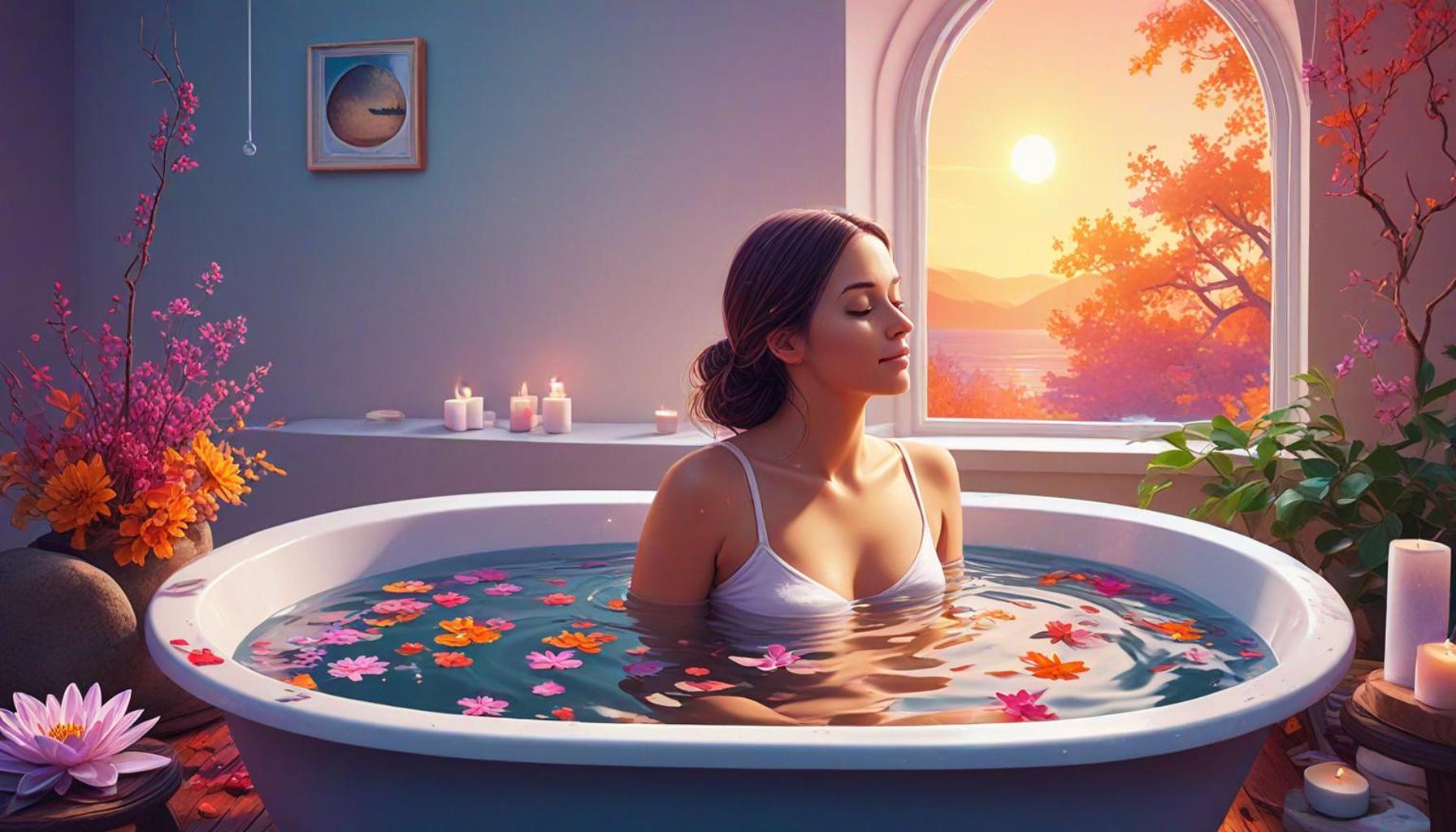 The Connection Between Bath Meditation and Gratitude Practice for Emotional Balance