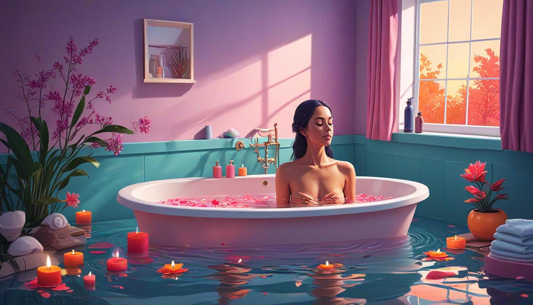 How Bath Meditation Can Help with Self-Acceptance and Self-Love