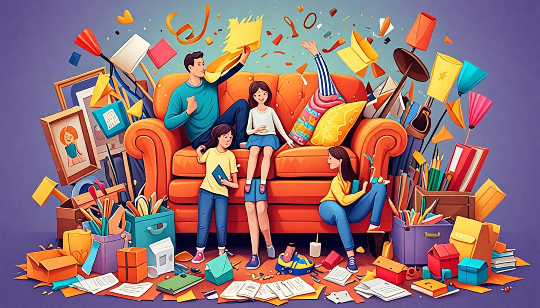 Decluttering with Family: Strategies to Involve Everyone in the Letting Go Journey