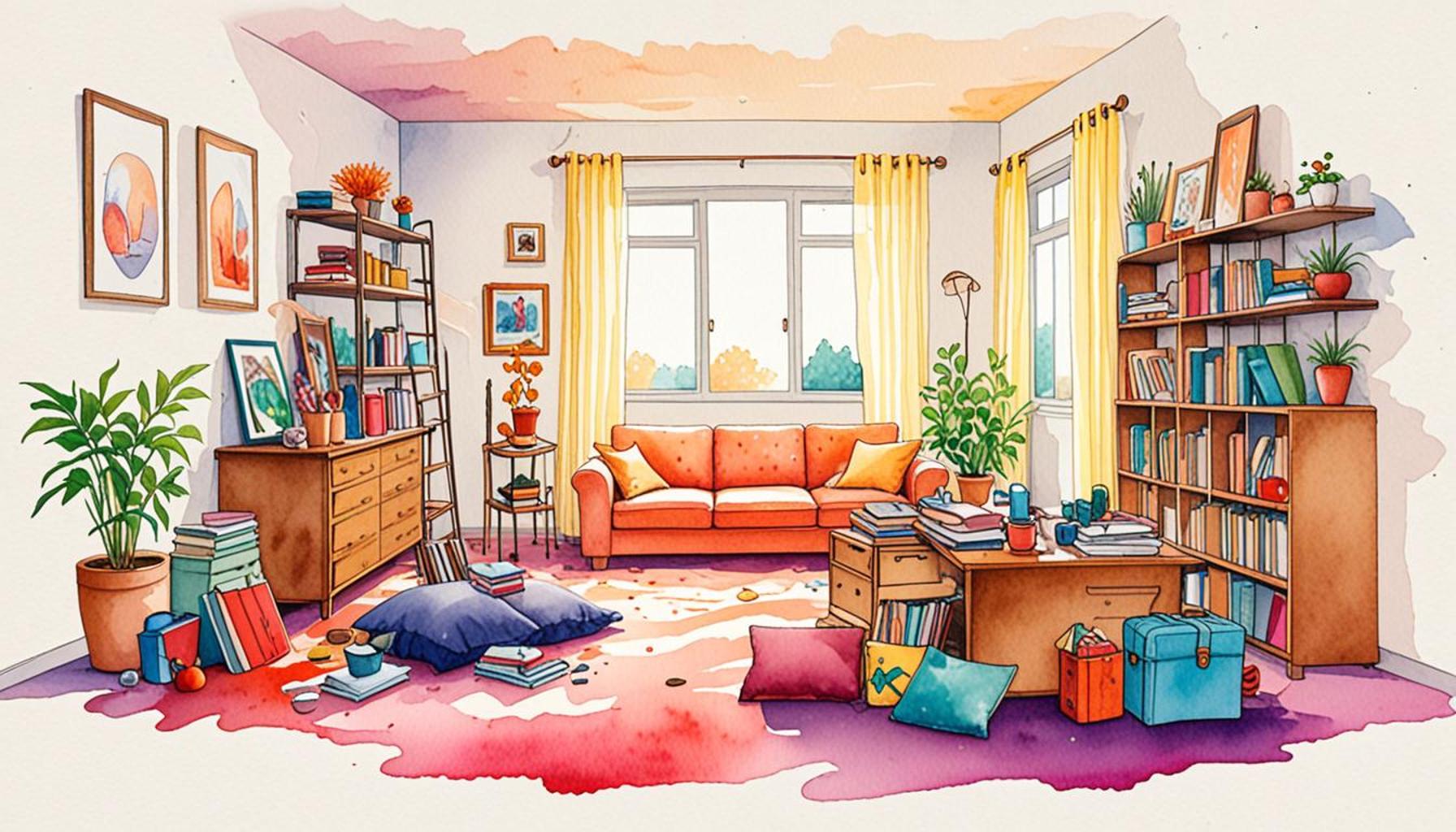 Detachment and Reorganization: How Reducing Belongings Can Transform Your Space and Life
