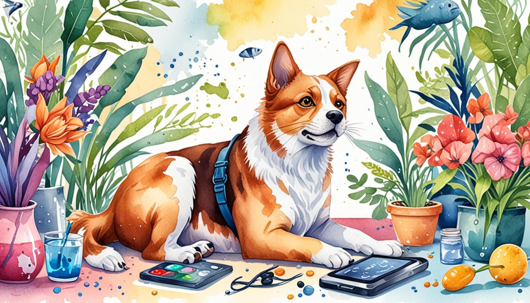 Pet Animal Species and Their Interactions with Health Monitoring Technologies