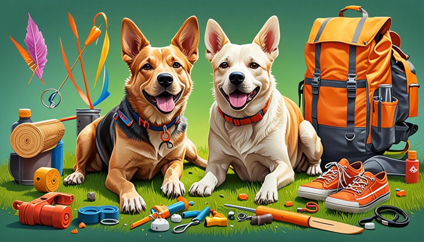 Dog Training Methods for Outdoor Activities: Preparing for Adventures